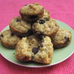 Mini Cherry Almond Muffins