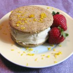 Lemon Ice Cream Sandwich