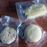 Coconut  Cake, Chocolate Chip Cookies, and Sablé Cookies from Baked2Go