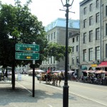 Old Montréal street scene